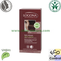 Colorante capilar en polvo 100% vegetal Casta�o LOGONA
